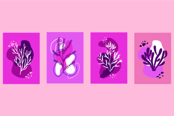 Download Set Boho Decoration Design Vector - Vector Collection