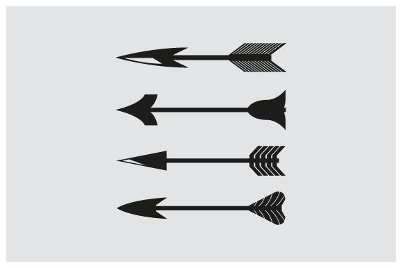 Download Arrows Hipster Ethnic Elements Vector - Vector Collection