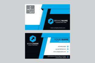 Download Black Blue Business Card Geometric - Geometric Collection