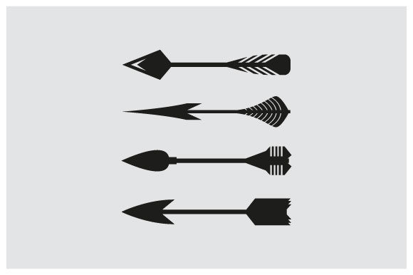 Download Arrows Hipster Ethnic Elements Vector - Vector Collection