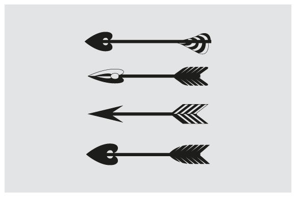 Download Arrows Hipster Ethnic Elements Vector - Vector Collection