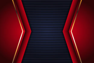 Download Red Gold Geometric Background - Geometric Collection