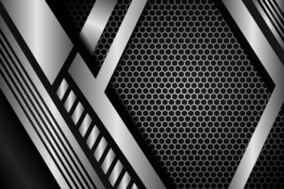 Download Geometric Background Grey Black Hexagon - Geometric Collection